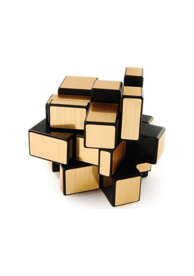 Geometrik Zeka Küpü Gold Renk Sihirli Zeka Küpü