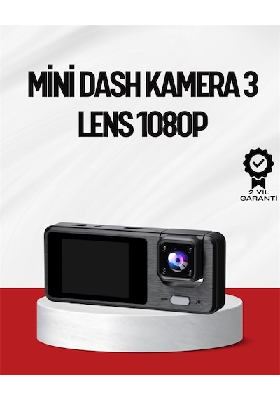 3 Kameralı Dvr Araç Kamerası - Tam Güvenlik, Tam Kapsama