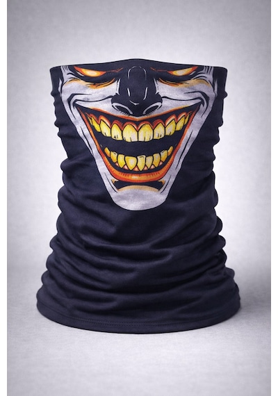 Joker Gülüşlü Baf Maske Çok Amaçlı Boyunluk Bandana 3 No - Zmff-731093 Renkli