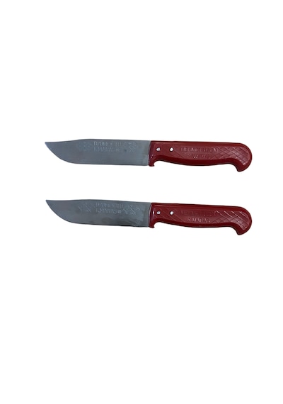 Mobilreyon Mutfak Bıçağı 2'li Set,plastik Saplı Bıçak 23 Cm-maraş