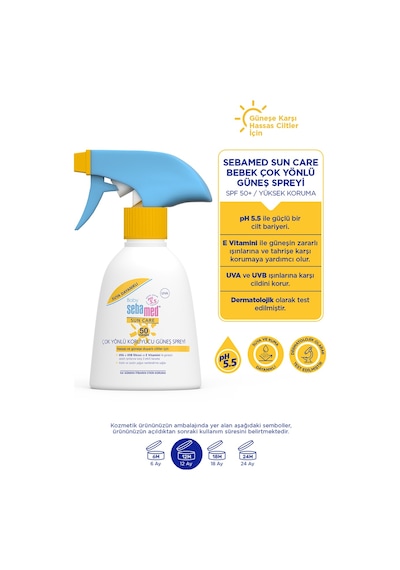 Sebamed Baby Spf 50 Sun Spray 200 Ml 8686