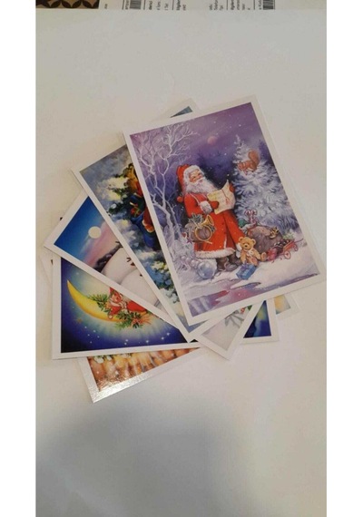 Yılbaşı Kartpostalı 10lu Set