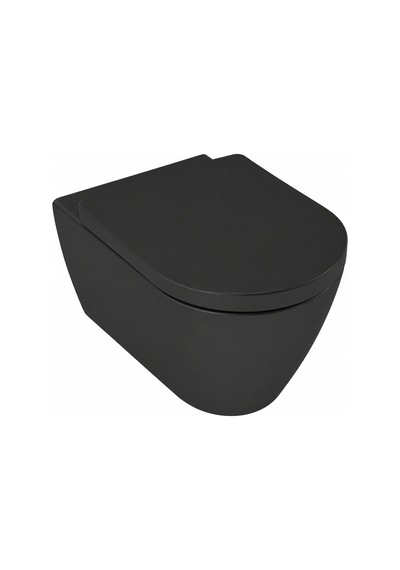 Serel Sapphire Asma Klozet Mat Siyah 51,5x35,5 - Sp26adl050h Diğer