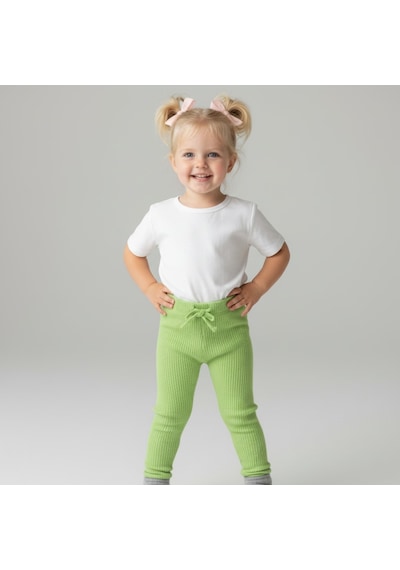 Seabubbles Ribana Kız Çocuk Tayt Yeşil