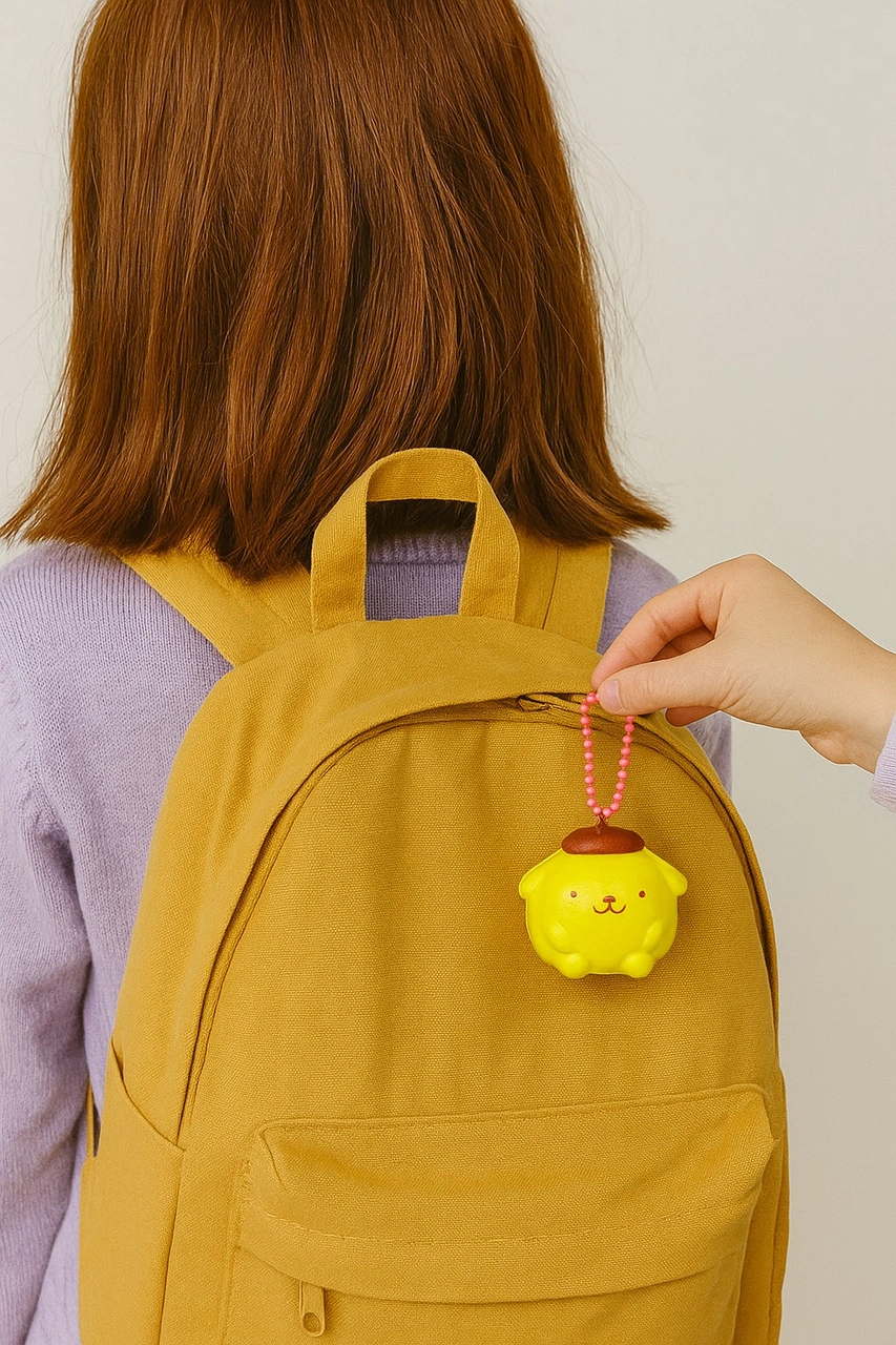 Yumuşak Squishy Çanta Süsü Aksesuarı Anahtarlık Model 4