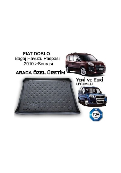 Fiat Doblo 5 Koltuk Koltuklu Van 2010 2020 Bagaj Havuzu
