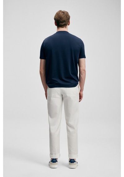 Lufian Thınk Modern Grafik T- Shirt Lacivert Lacivert 111020310100200