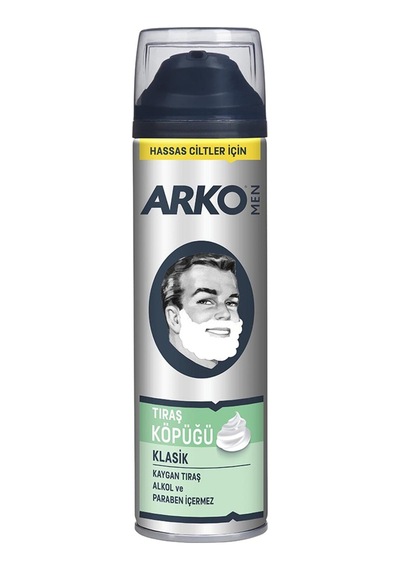 Arko Men Klasik Tıraş Köpüğü 200ml 3 Adet