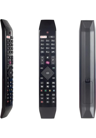 Vestel Netflix Mor Tuşlu Yeni Üstü Camlı Model Led Tv Kumanda