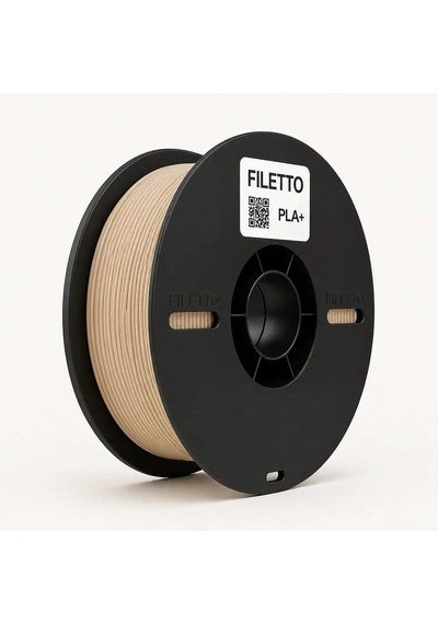 Filetto Matte Pla+ Filament - Bej - 1.75mm - 1 Kg