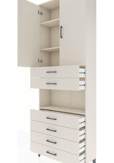 Arges Dolap 4 Raflı 6 Çekmeceli 2 Kapaklı 88x30x243 Aytaşı-ay... Aytaşı Arges Dolap 4 Raflı 6 Çekmeceli 2 Kapaklı 88x30x243 Aytaşı-ay... Aytaşı