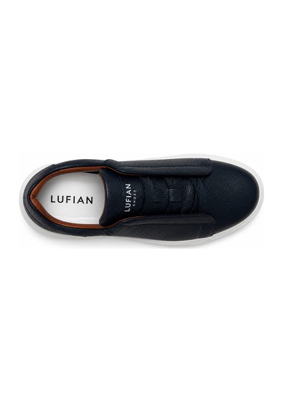 Lufian 112230257 Dante Sneaker Erkek Deri Ayakkabı Lacivert