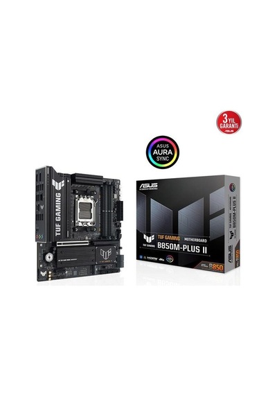 Asus Tuf Gamıng B850m-plus Iı Ddr5 Hdmı Dp Pcıe 5.0 Am5 Atx-214118