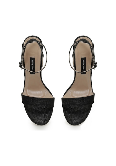 Nine West Lulle 3fx Siyah Kadın Topuklu Sandalet 000000000101367650 Siyah