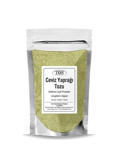 Tos The Organic Spices Ceviz Yaprağı Tozu 500 G Juglans Regia