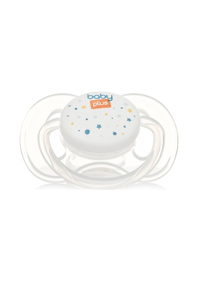 Baby Plus Tekli Damaklı Emzik Beyaz 18-36 Ay BYP-315 Beyaz