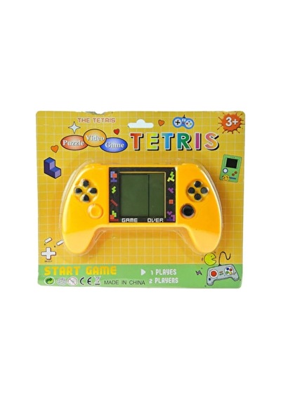 Ers Taşınabilir Tetris Oyun Konsolu Renkli Retro Oyun Aleti Çocuklar İçin Eğlenceli Mini Konsol