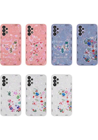 Samsung Uyumlu Galaxy A13 4G Kılıf Desenli Sert Silikon Zore Mumila Kap