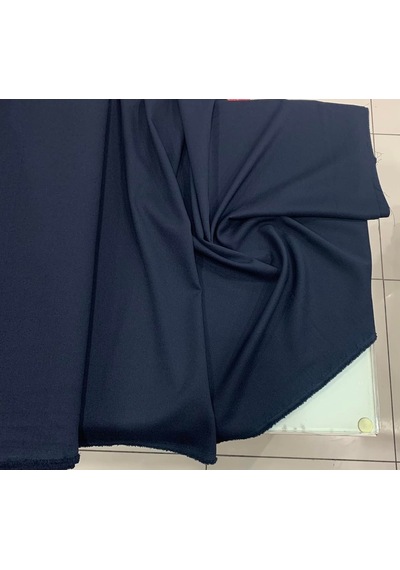 Ince Likralı Jorjet Krep Kumaş Elbise Etek Takımlık Lacivert F1 (518333787)