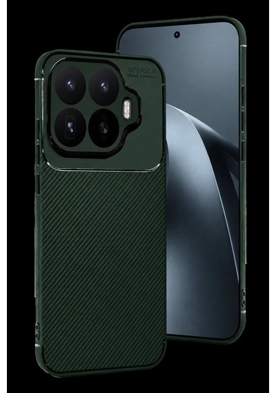 Mi 17t Auto Focus Karbon Kapak - Koyu Yeşil