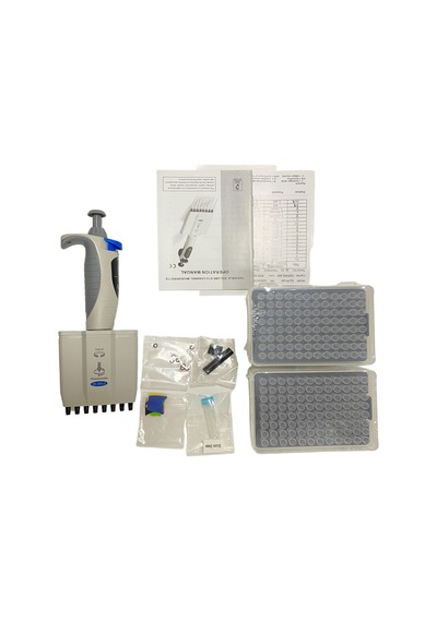 Borox Calpro-s Otomatik Pipet 8 Kanallı 20-200µl Dijital Mikrop