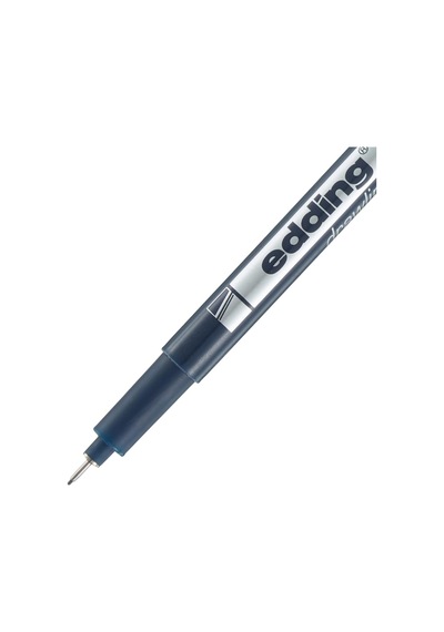 Edding 1880 Teknik Çizim Kalemi - Siyah - 1 Kalem - 0,3 Mm Çizgi Genişliği