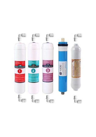 Ihlas Aura Cebilon Plus Uyumlu 5 Li Filtre Seti -vontron Membranlı Ihlas Cebilon Filtre
