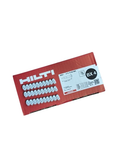 Hilti Bx4 X-s 14 Mx Çelik Çivi Şeritli 400 Adet