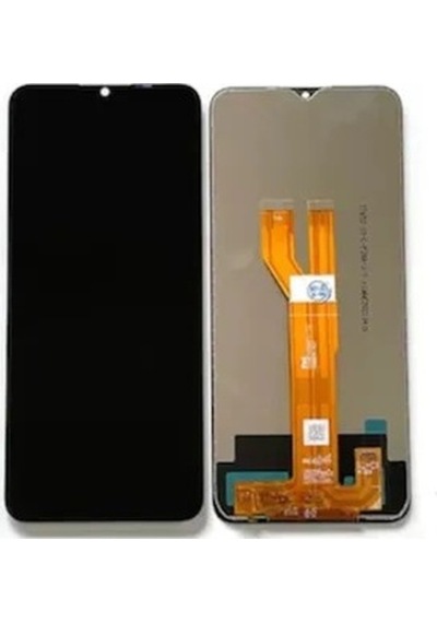 Realme Uyumlu C21 Lcd Ekran Dokunmatik Siyah