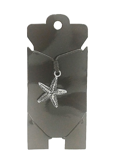 Kore İp Askılı Ve Krom Çelik Kaplamalı Unisex Tribal Kolye Kkrm-05 Gümüş8