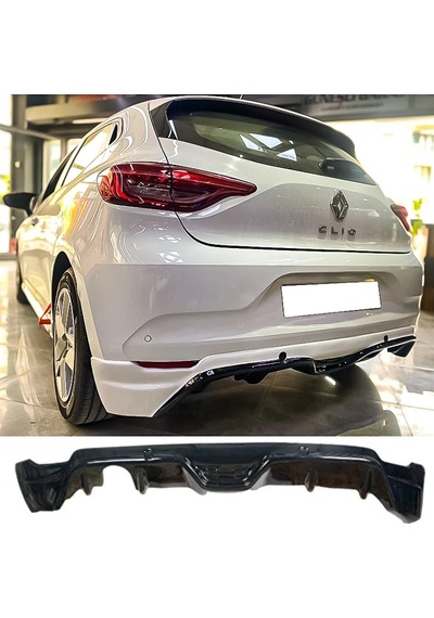Renault Clio 5 Arka Ek 2019 2020 2021 2022 Mat Siyah Plastik