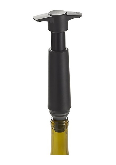 Vacu Vin 854460 Şarap Vakum Seti / Siyah 1 Pompa 3 Tıpa Çok Renkli