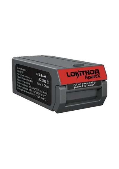 Lokithor Lıpox 14.8volt Li-polimer 4000a Gücü Apartx İle Uyumlu Yedek Akü