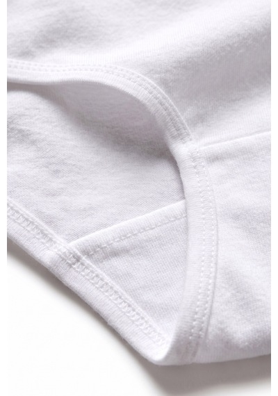 Öts Kız Çocuk 3'lü Pamuk Külot Terletmez Doğal Yapı 8230-3 Beyaz