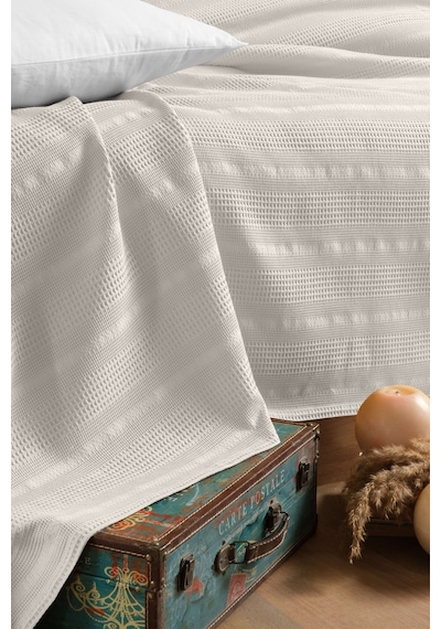 Pierre Cardin Pike Esse Tek Kişilik Krem