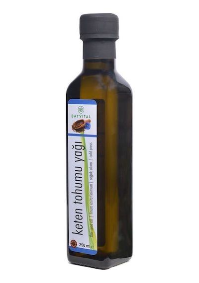 Bayvital Soğuk Sıkım Keten Tohumu Yağı 250 ML