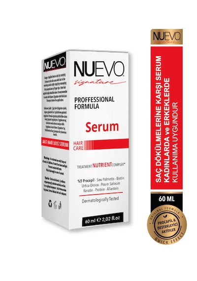 Nuevo Signature Saç Dökülmelerine Karşı ve Ekimi Sonrası %5 Procapil Serum 60 ML