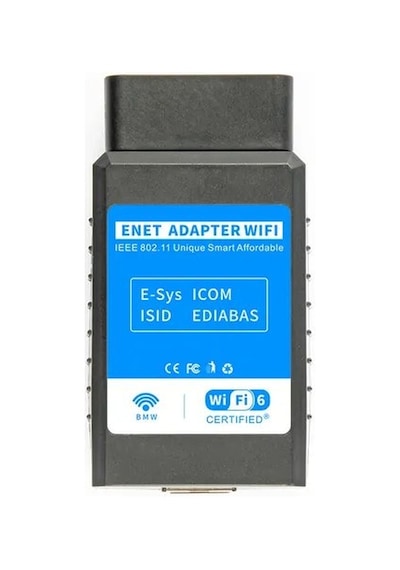 Bmw Enet Wifi & Ethernet Obd2 Adaptörü F/g/ı Serisi Kodlama, Gizli Özellik Açma Ve Arıza Tespit Ci