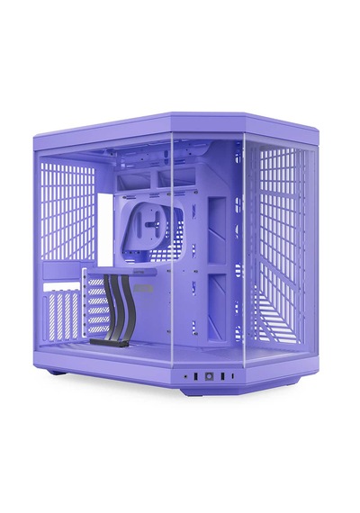 Hyte Y70 Taro Milk Temperli Cam Usb 3.2 E-atx Dual Chamber Mid Tower Bilgisayar Kasası