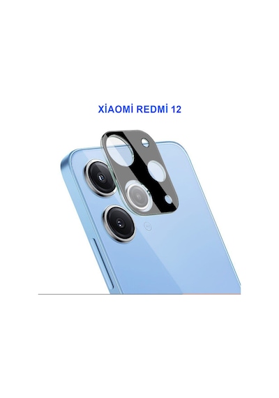 Redmi 12 Uyumlu Kamera Lens Koruyucu Dayanıklı Kamera Koruyucu