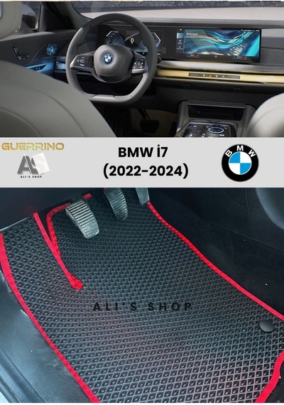 Bmw-i7-2022-2024 Arası Araca Özel Yeni Nesil Eva Mat Havuzlu Araba Paspası