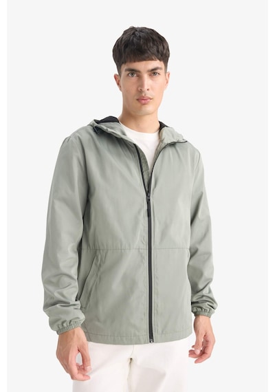 Defacto Su İtici Slim Fit Dar Kesim Kapüşonlu Fermuarlı Mont C5821ax25aukh397 Haki Defacto Su İtici Slim Fit Dar Kesim Kapüşonlu Fermuarlı Mont C5821ax25aukh397 Haki