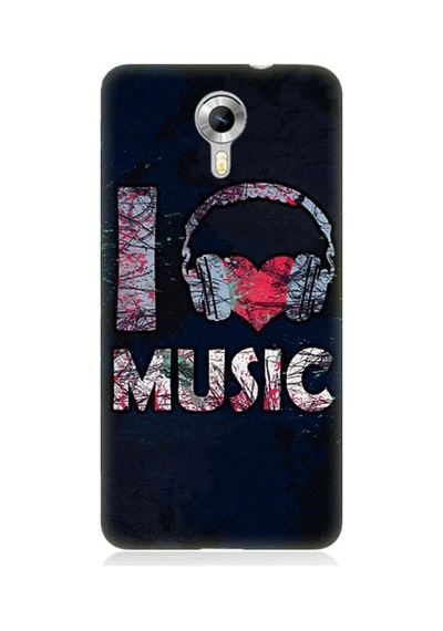 General Mobile Discovery 4g Uyumlu I Love Music Desenli Silikon Kılıf