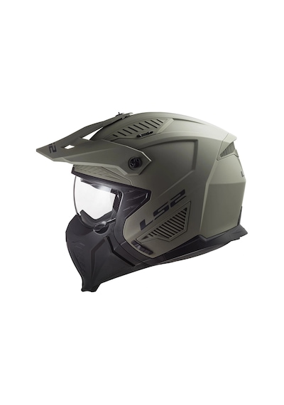 Ls2 Drıfter Mat Olıve Yeşil Kask Mat Olıve