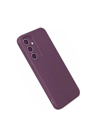 Magicool Samsung Galaxy Uyumlu A35 5g Kılıf First Silikon - Mürdüm