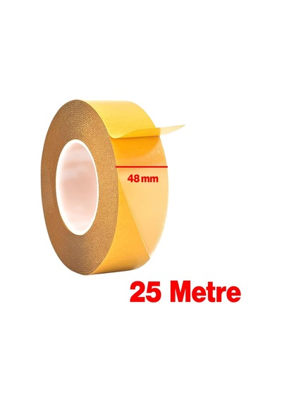 Çift Taraflı Filmik Film Şeffaf Bant Şerit Montaj Bandı 48 Mm X 25 Metre Çok Amaçlı Güçlü 1 Ade
