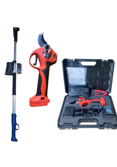 İtal Pmx40 Akülü Budama Makası 40 Mm 2x4.0ah Lithium Pil Uzatma Aparatlı