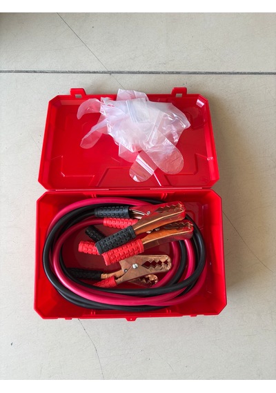 Akü Takviye Kablosu 900amper 25 Mm² Booster Cable Sert Plastik Taşıma Çantalı