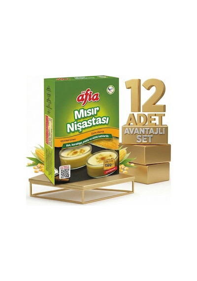 Afia Mısır Nişastası 12x150 Gr