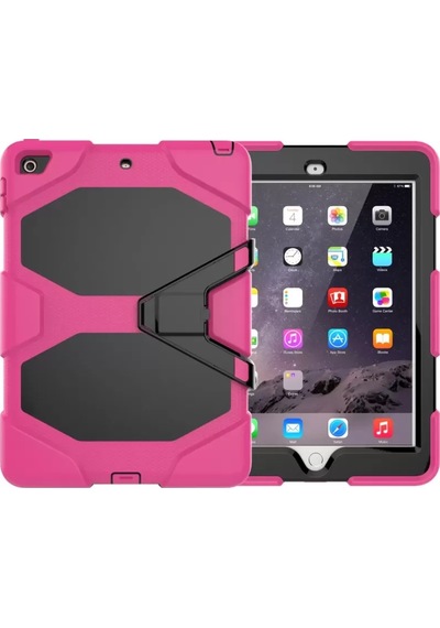 Newface Apple İpad 5 Air 9.7 Kılıf Griffin Tablet Kapak - Pembe Tablet Kılıfı